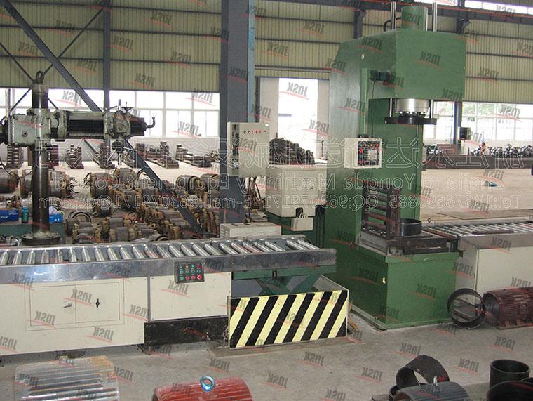 H280 pedestal plate automatic raceway line (CNC stator press)